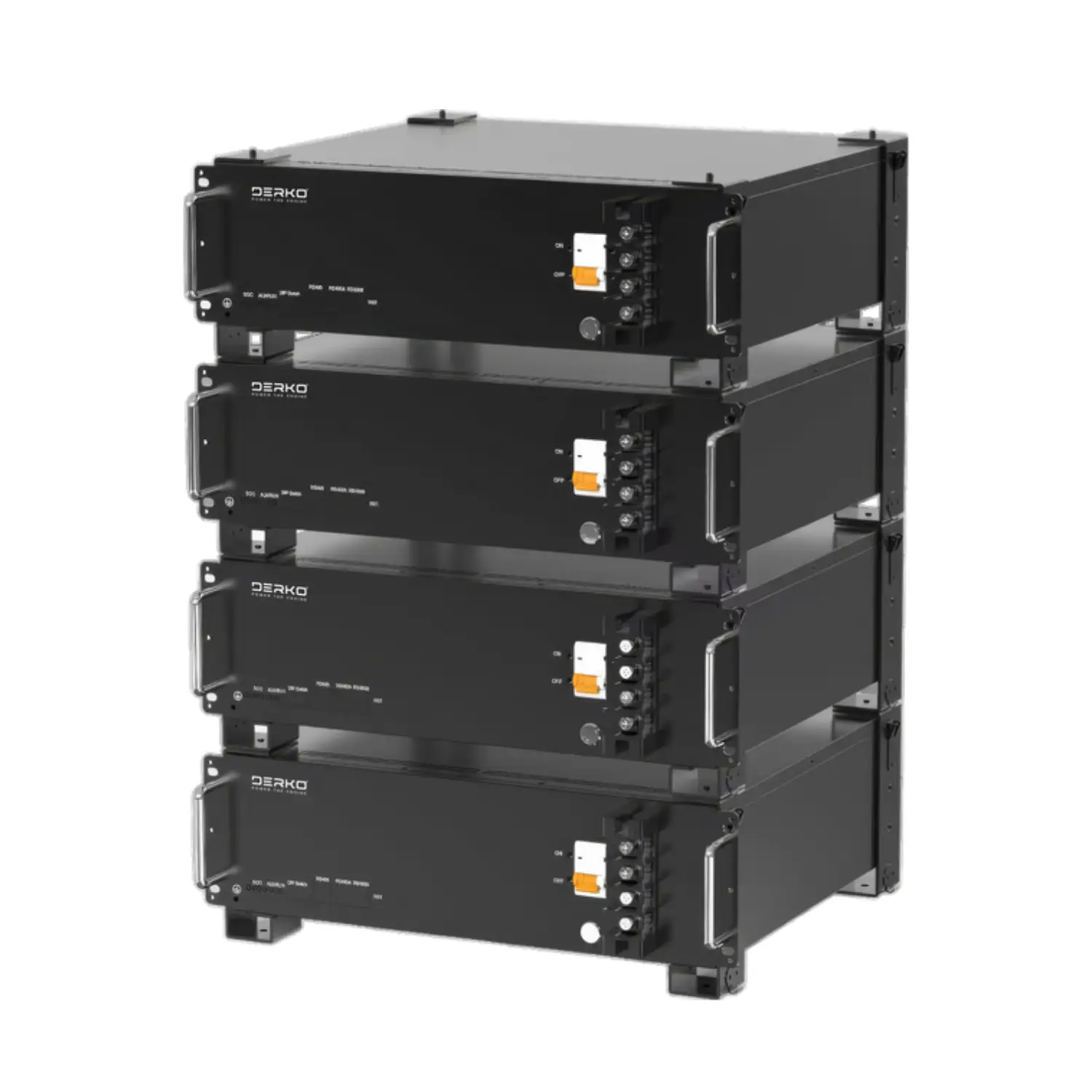 Derko Lityum İon LifePo4 51,2V 100AH Batarya Akü Solar Panel Güneş Enerji Sistemleri İçin