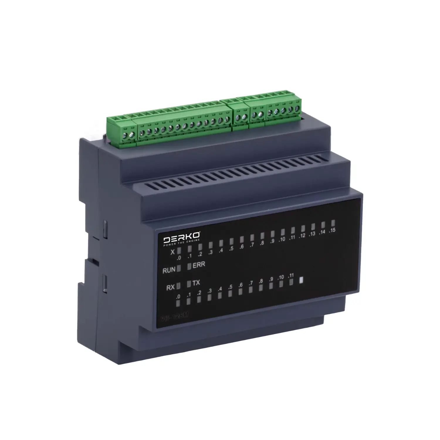 Derko Yerli Yazılım PLC VILI 12SMR - Dijital Genişletme Modülü / 16 Giriş-12 Röle Çıkış