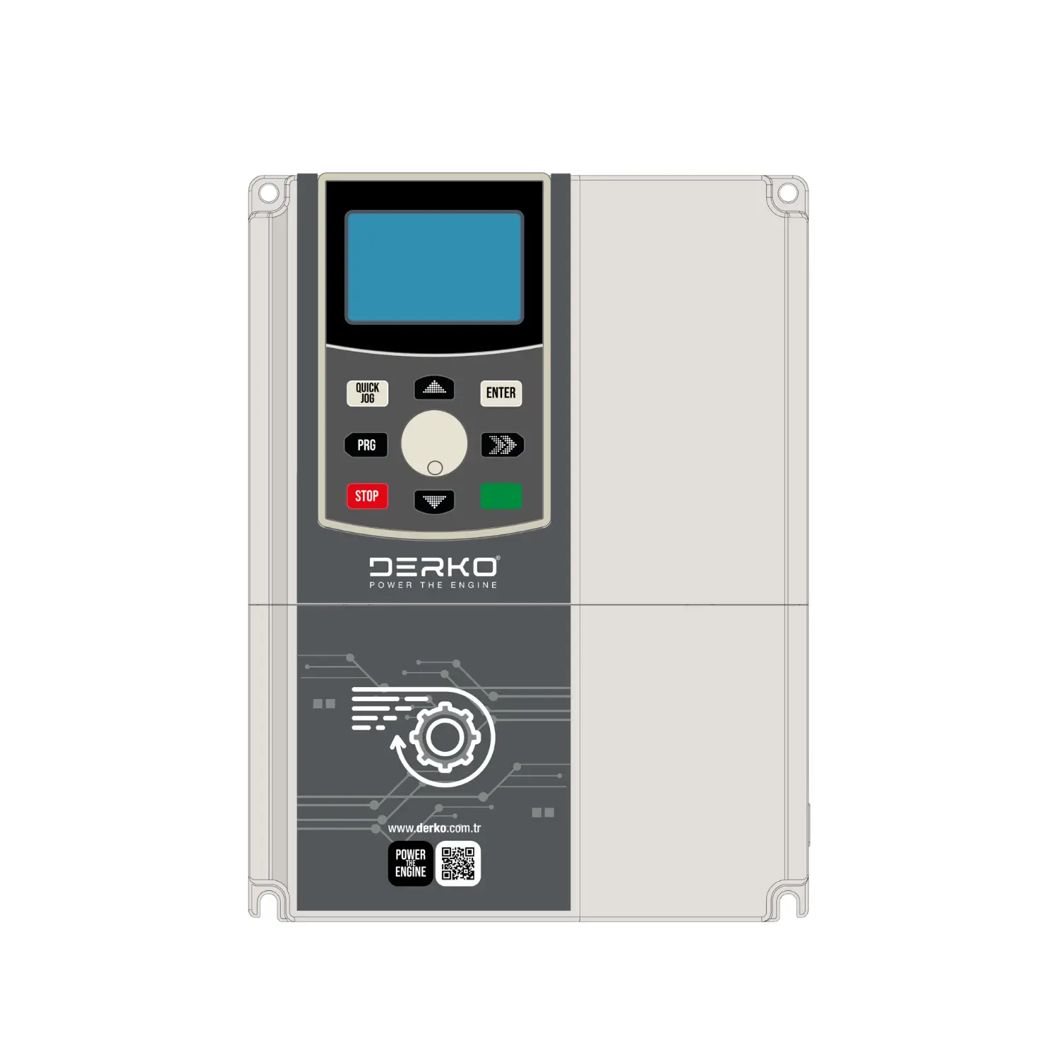 Derko AF21 Serisi 11kW 380V AC Ağır Şart Motor Hız Kontrol Cihazı İnverter VFD Frekans Konvertörü