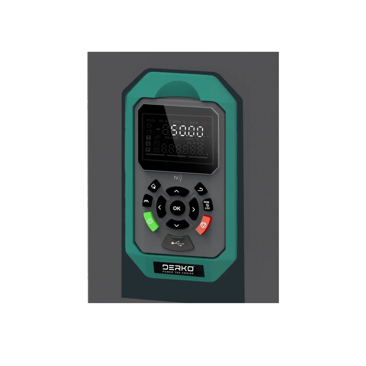 Derko AF24 SERİSİ GELİŞMİŞ LCD KEYPAD