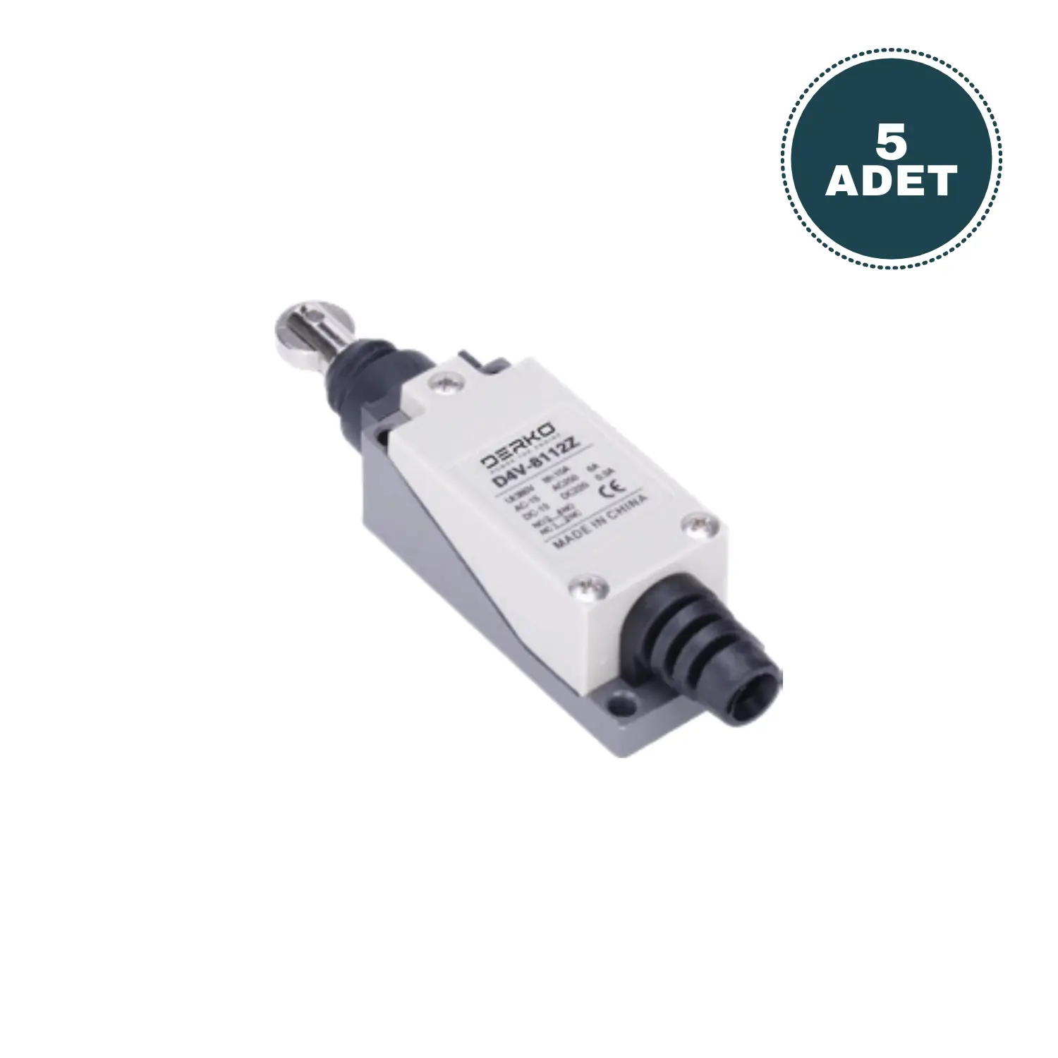 Derko 5 adet Limit Siviç D4V8112Z,DOĞRUSAL METAL MAKARA