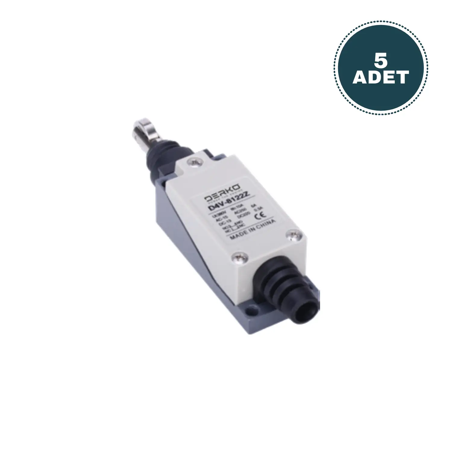 Derko 5 adet Limit Siviç D4V8122Z,DOĞRUSAL METAL MAKARA