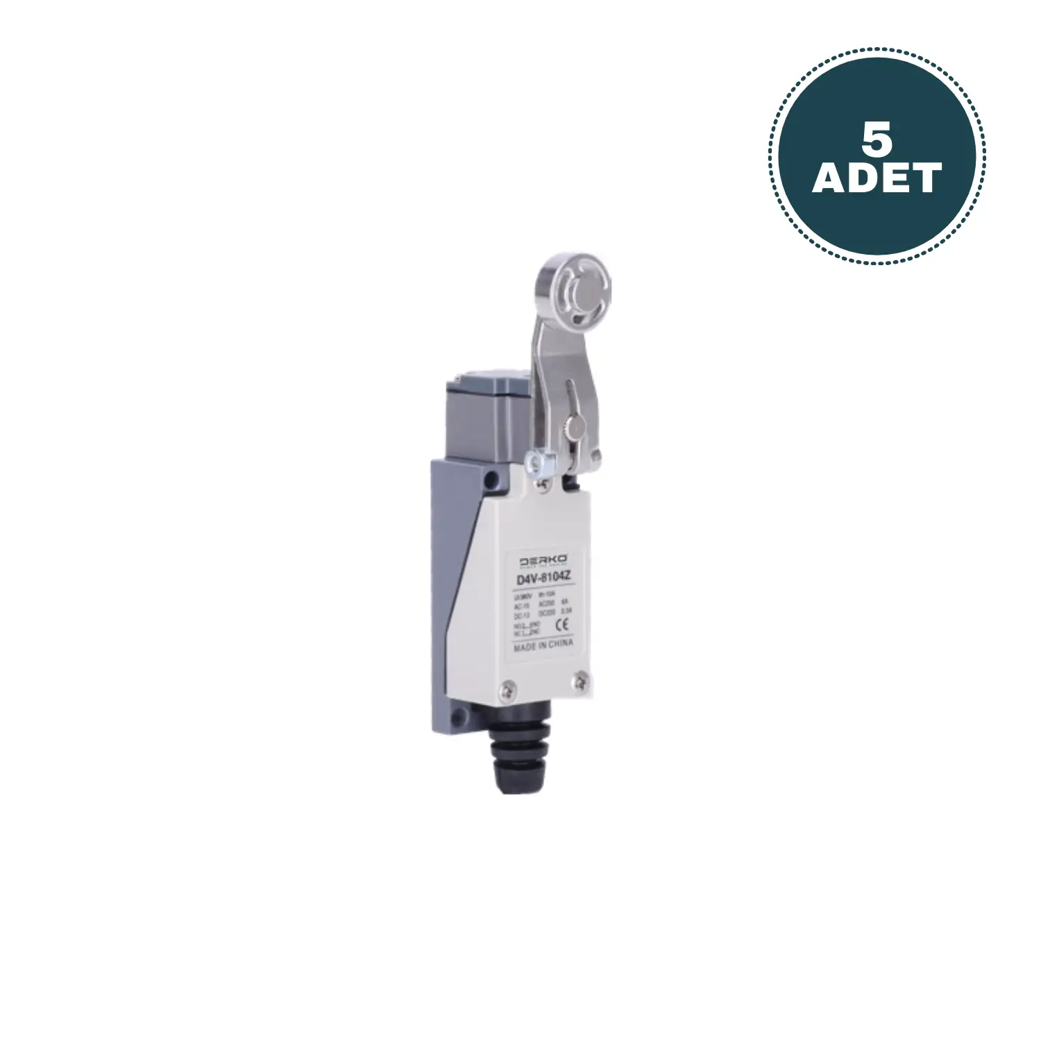 Derko 5 adet Limit Siviç D4V8104Z,AÇISAL METAL MAKARA