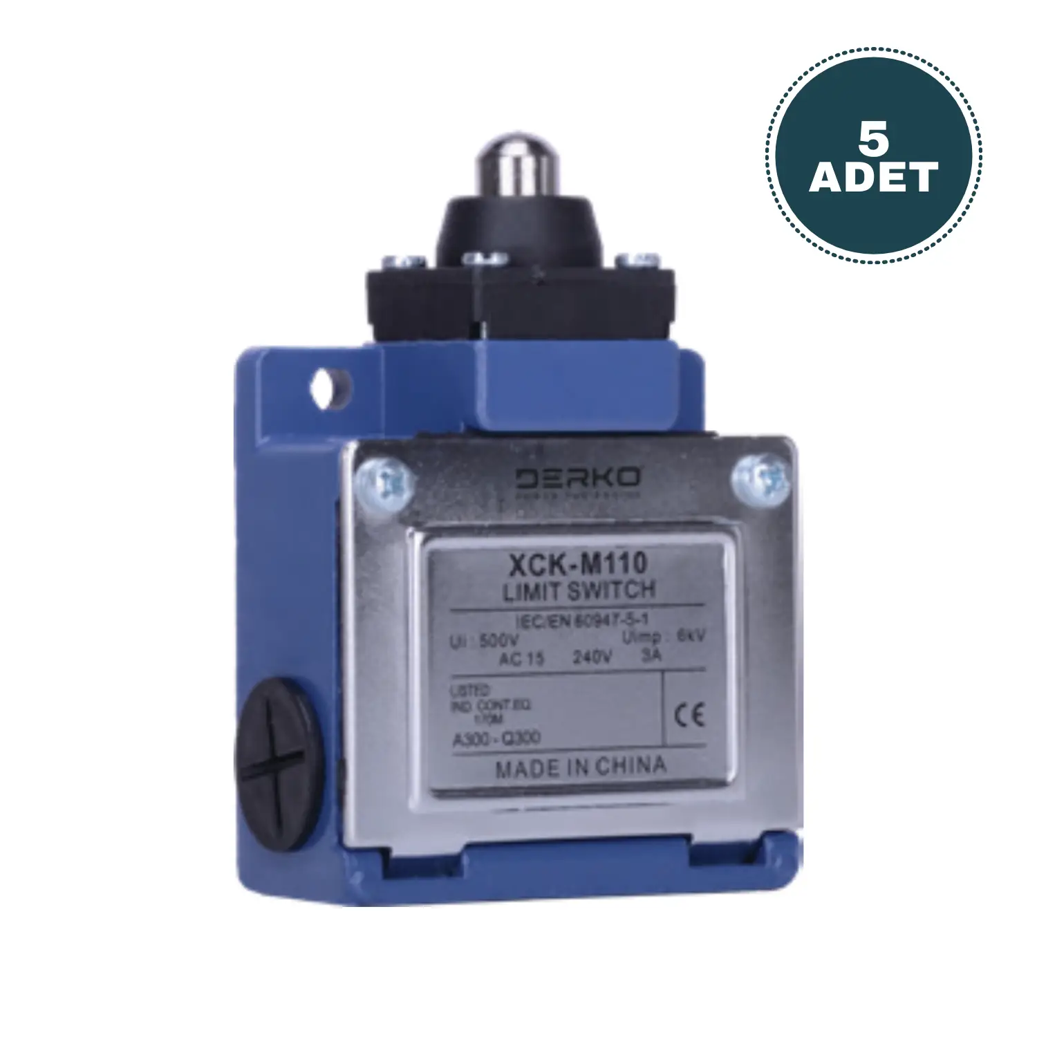Derko 5 adet Limit Siviç XCKM110,PİM