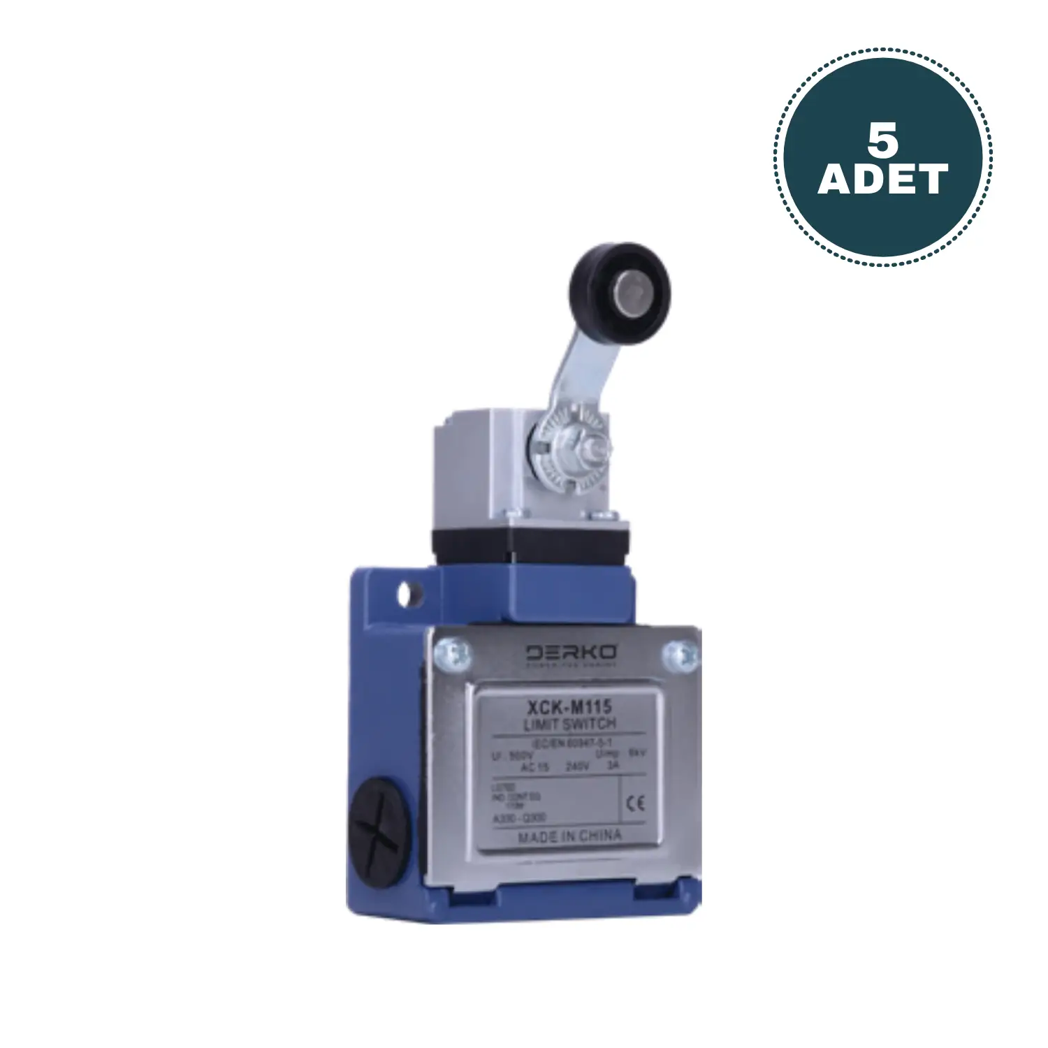 Derko 5 adet Limit Siviç XCKM115,AÇISAL METAL MAKARA