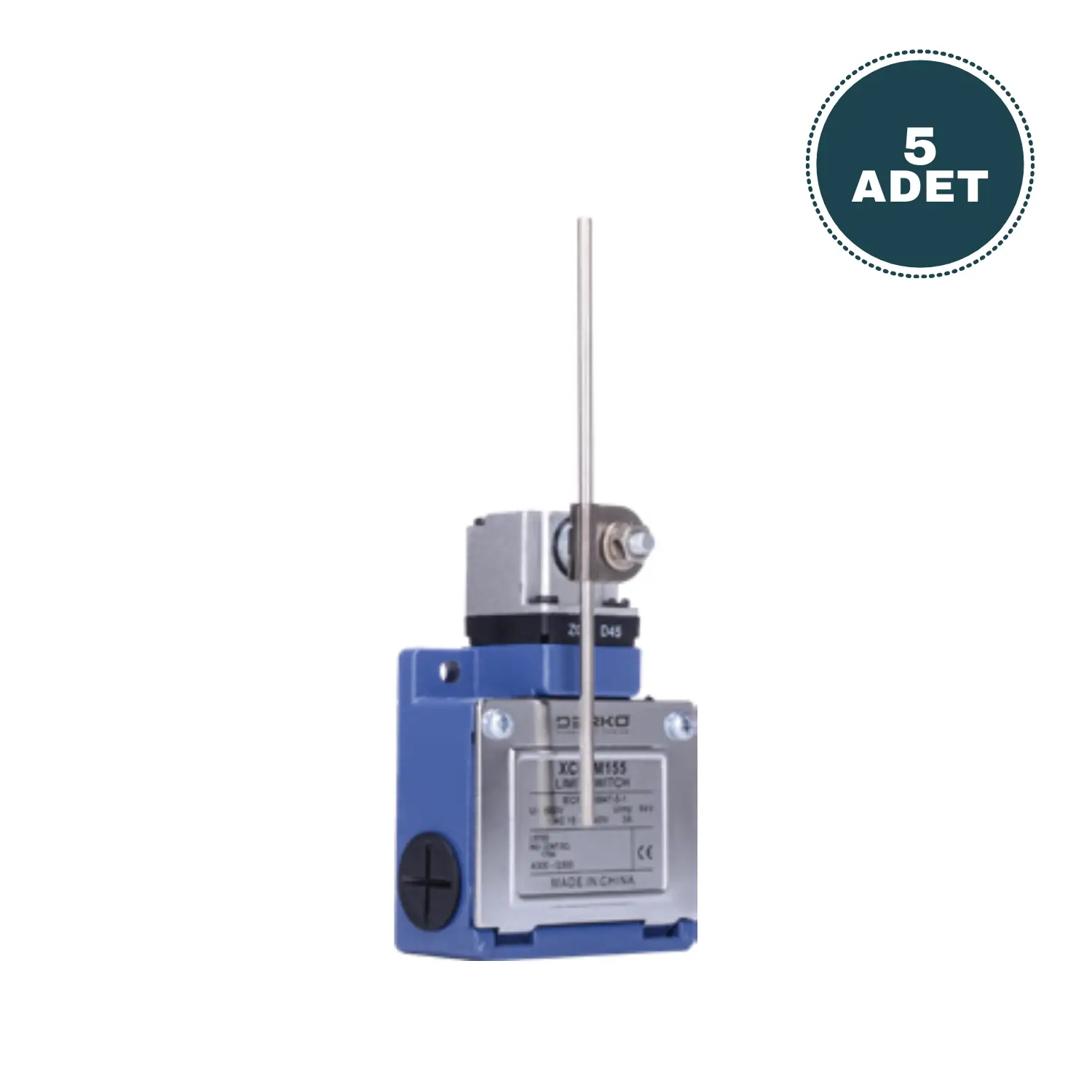 Derko 5 adet Limit Siviç XCKM155,RİJİT ÇUBUK