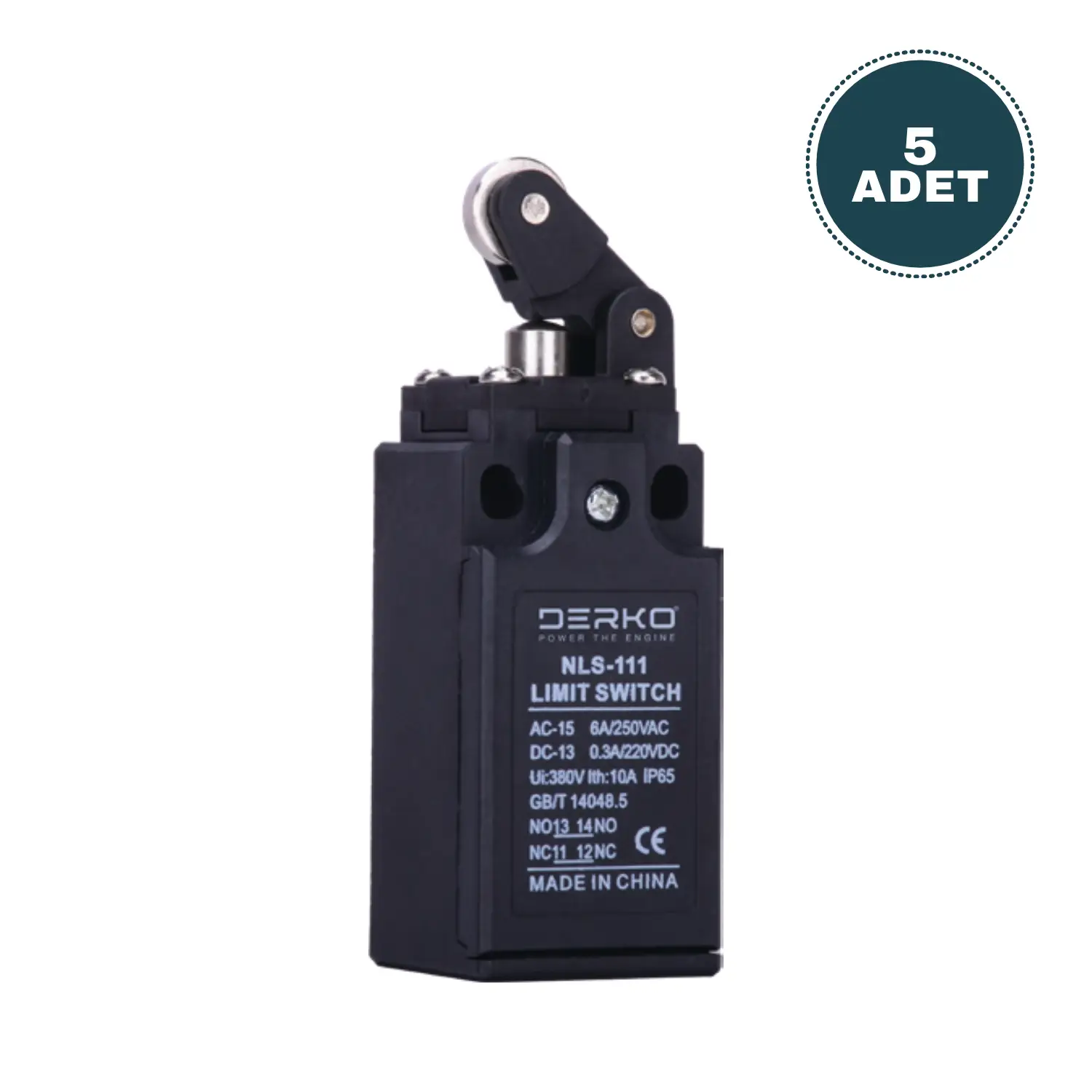 Derko 5 Adet Limit Siviç NLS111,AÇISAL METAL MAKARA