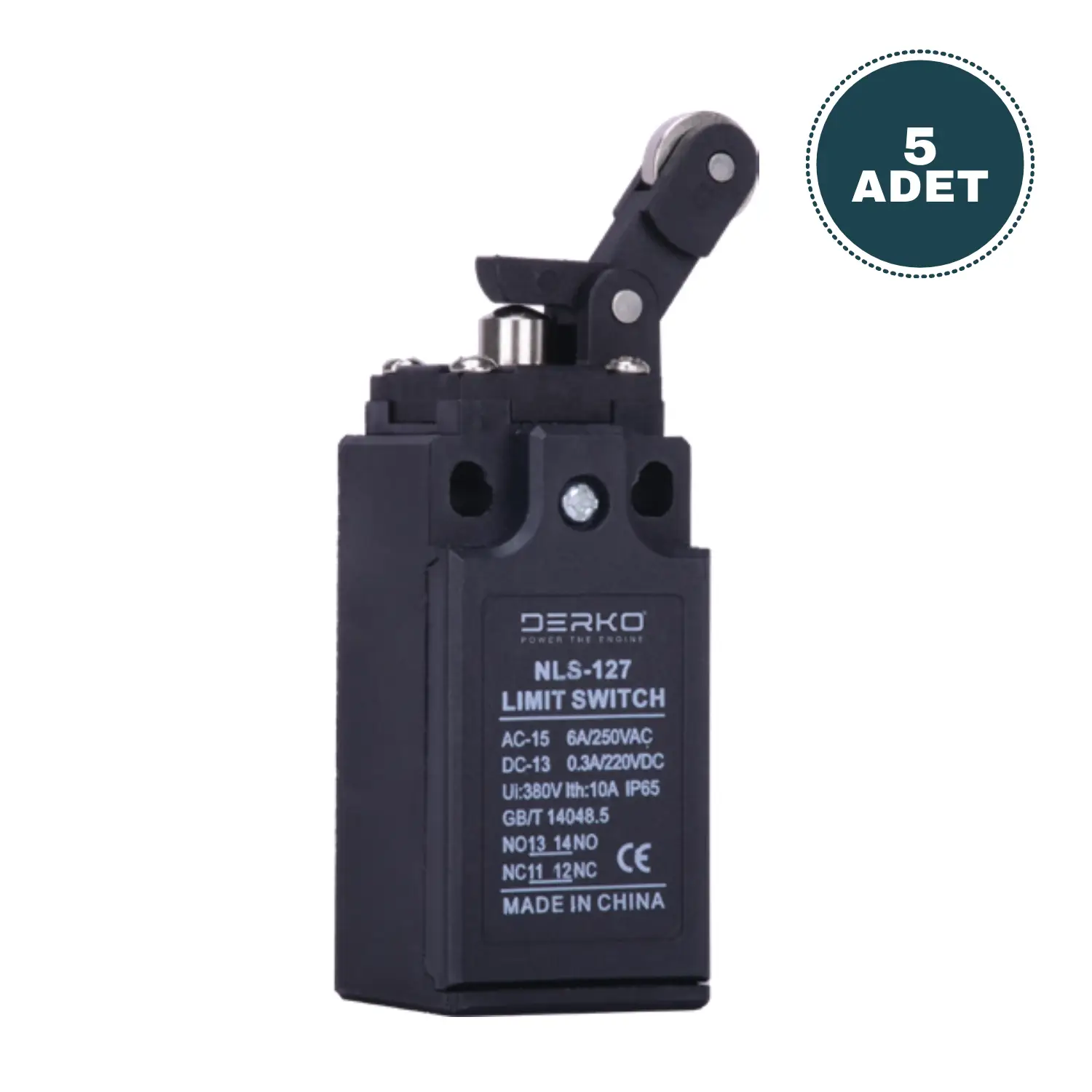 Derko 5 Adet Limit Siviç NLS127,AÇISAL MAKARA