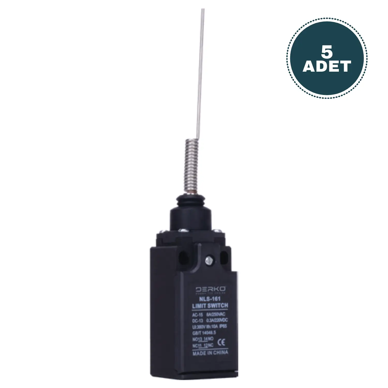 Derko 5 Adet Limit Siviç NLS161,SPİRAL TEL