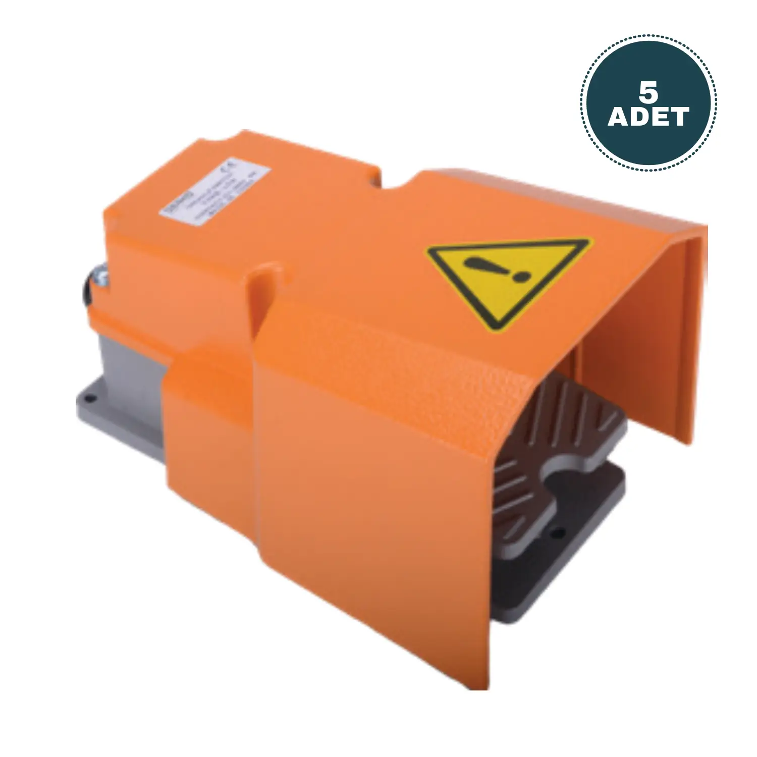 Derko 5 Adet Limit Siviç LTH,KABLOSUZ KORUMA KAPAKLI AYAK PEDALI