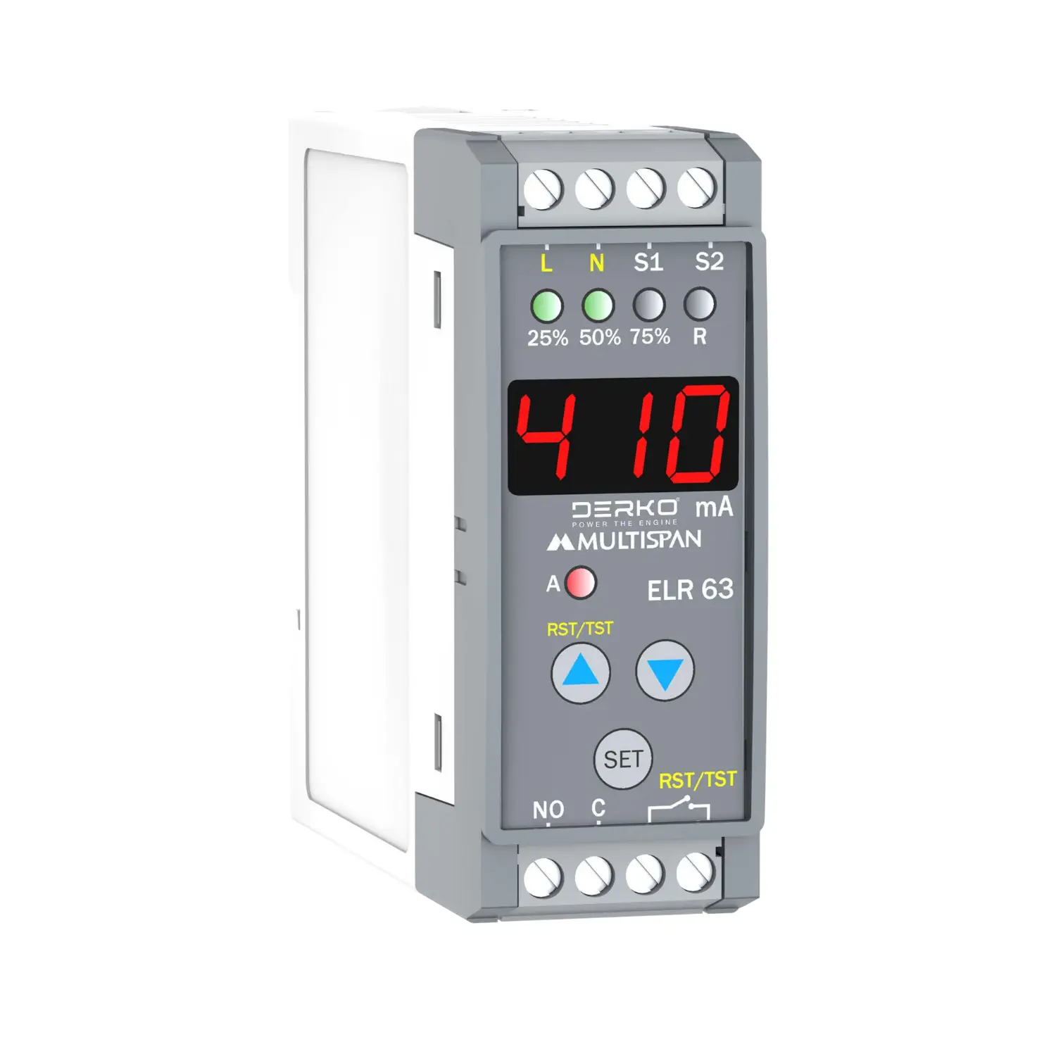 Derko KAÇAK AKIM ALGILAMA RÖLELERİ SLİM TİP