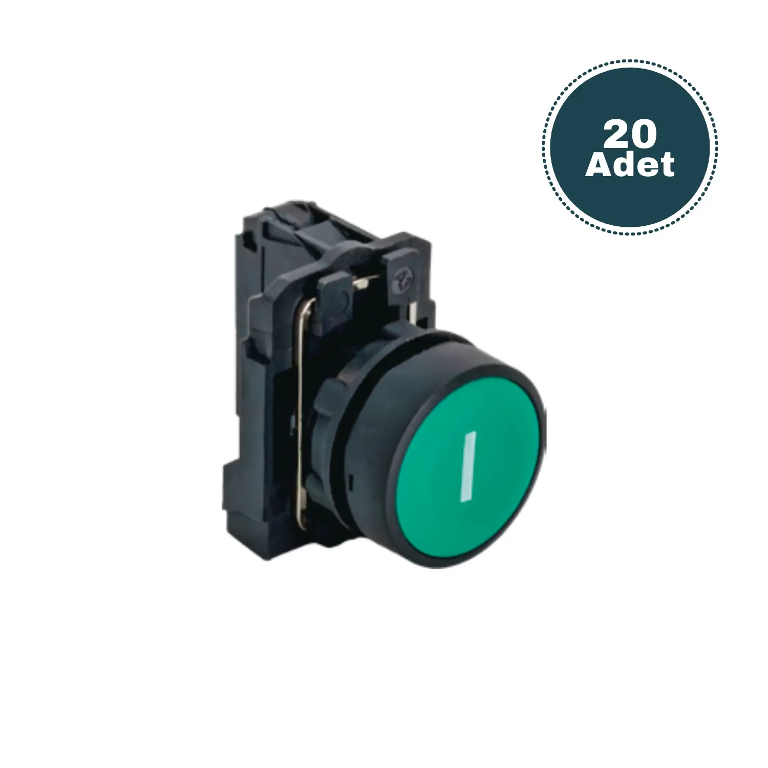 Derko 20 adet START BUTONU 1NA (AÇIK)