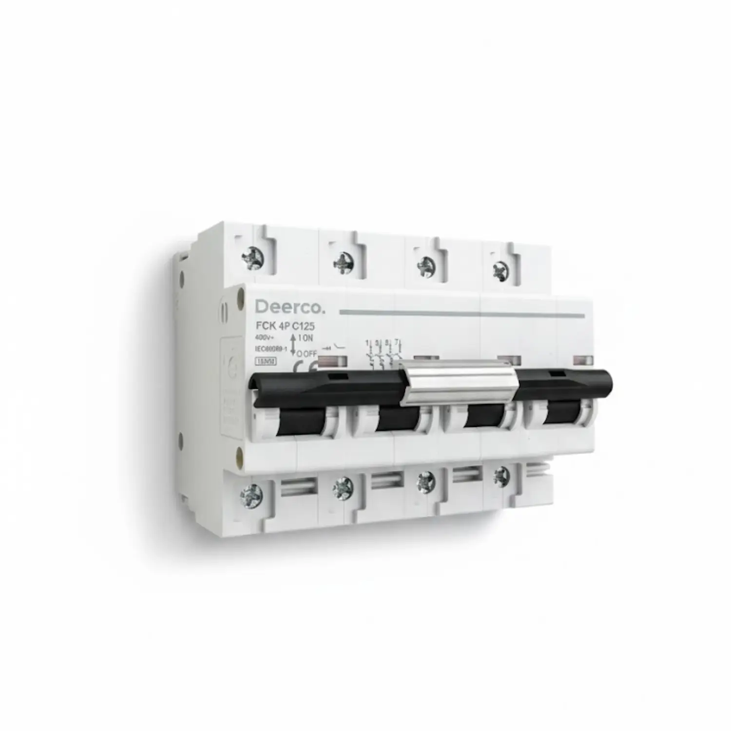 Derko 4 Kutup 10kA C100 Amper Geniş Kasa Sigorta