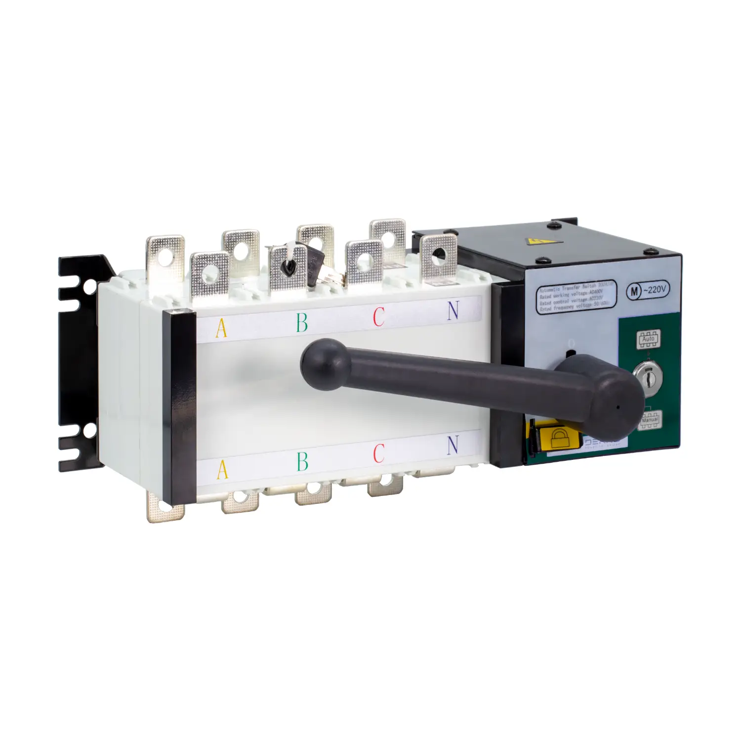 Derko  4 Kutuplu 1000 Amper Motorlu  Transfer Şalteri ( ATS )