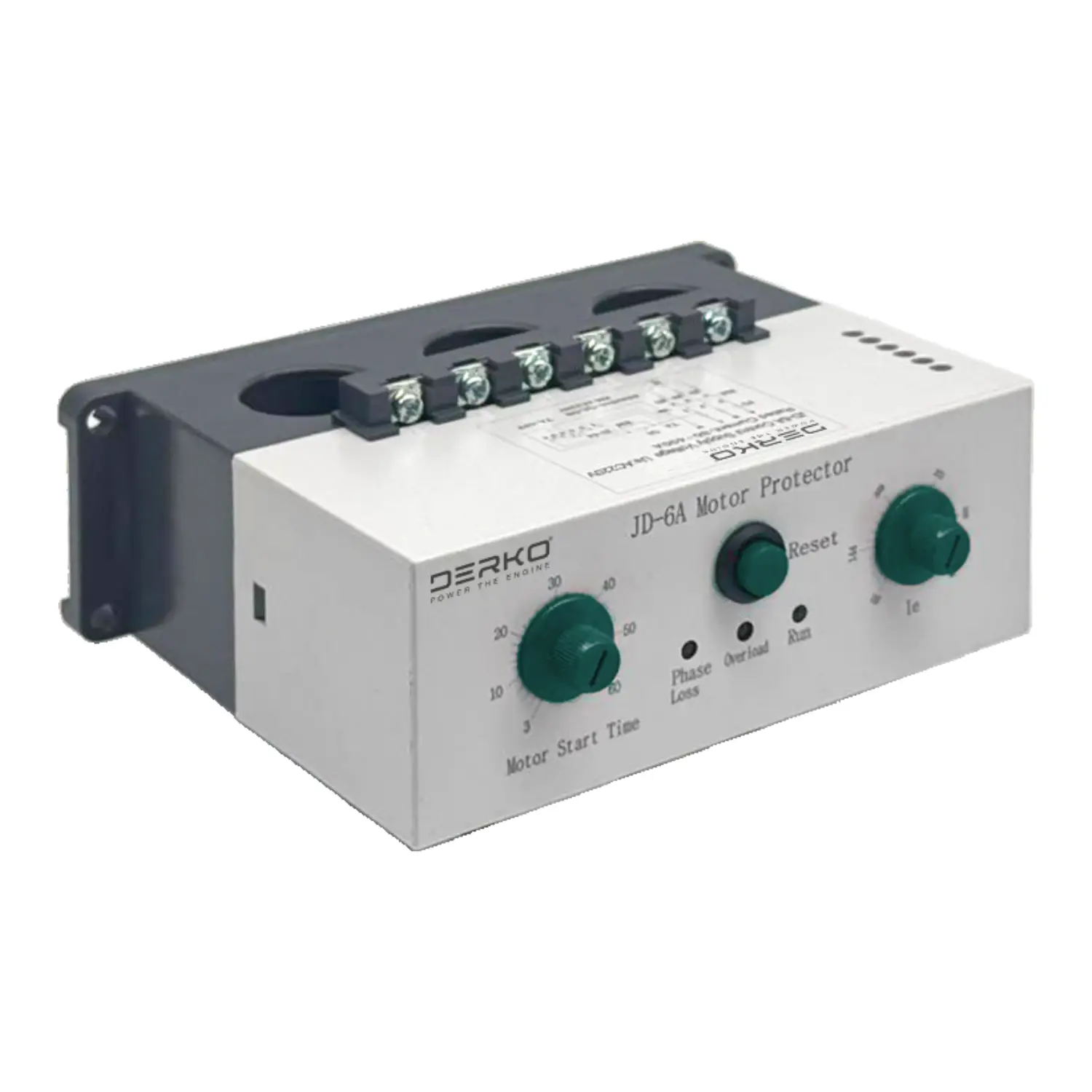 Derko 20-100 Amper Ayarlı Dahili Akım Trafolu Termik Röle