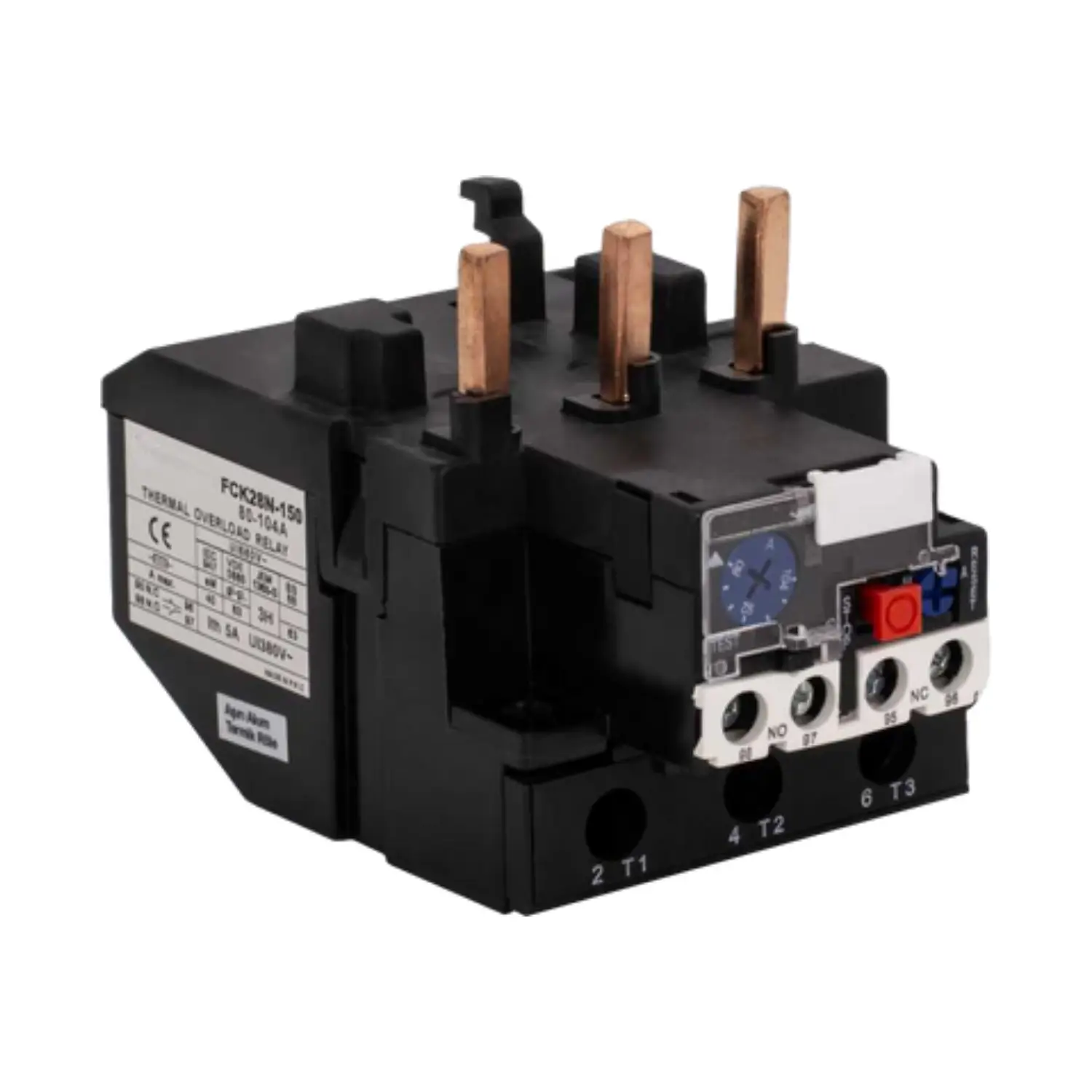 Derko 1,6-2,5 Amper Eko Tip Kontaktöre Monteli Termik