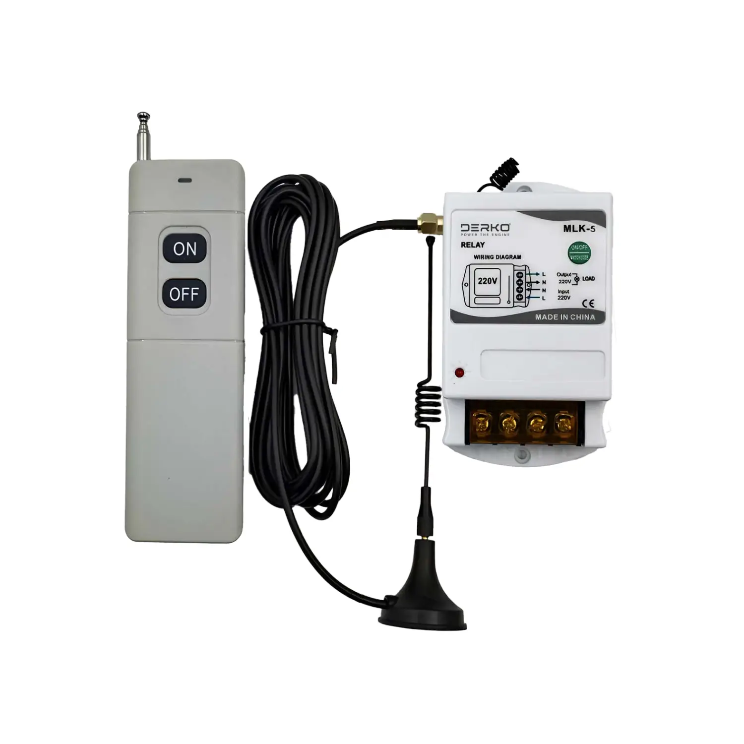 Derko UZAKTAN AÇMA KAPAMA RF MODÜL 5km Menzilli