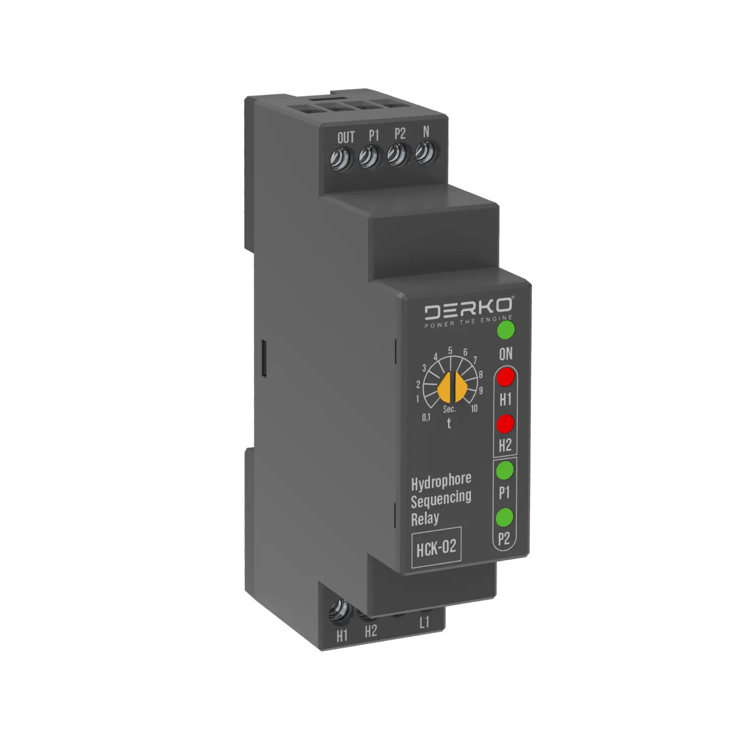 Derko Hidrofor Sıralama Rölesi Model HCK-02 2 Hidrofor Çıkışlı