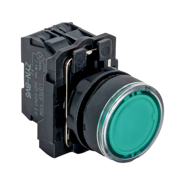 Derko Işıklı Start Buton (24V DC)