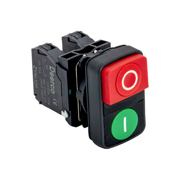 Derko İkiz Buton 1NA 1NK (Açık-Kapalı)