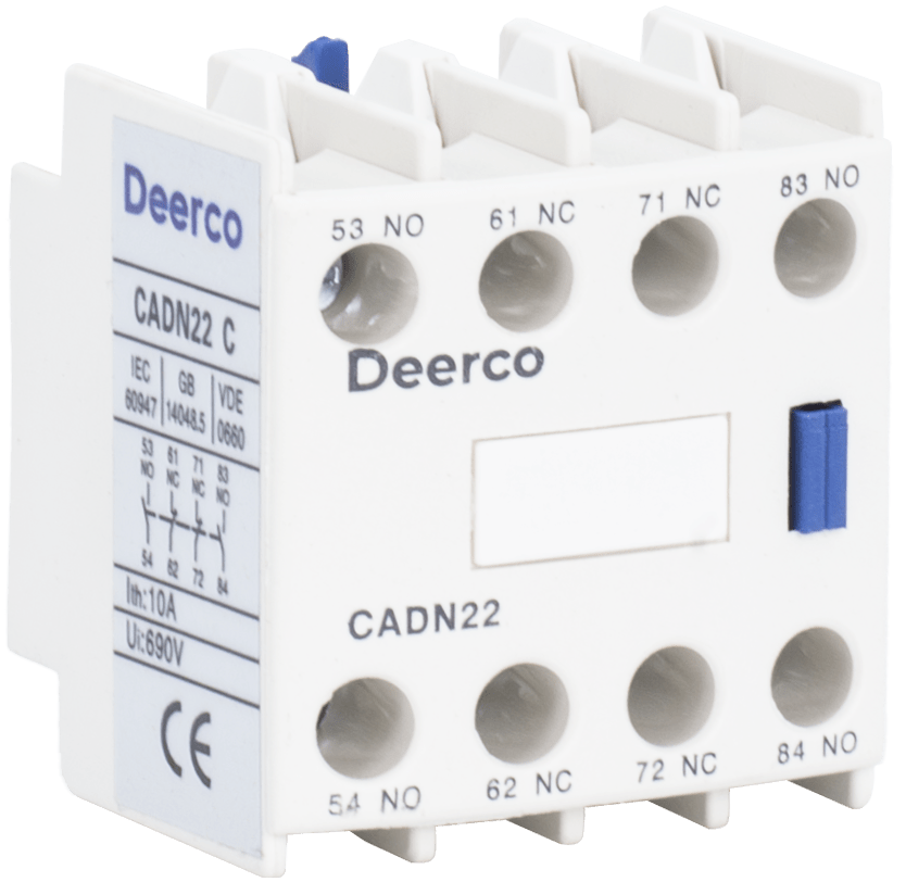 Derko Yardımcı Kontak 2NO 2NC